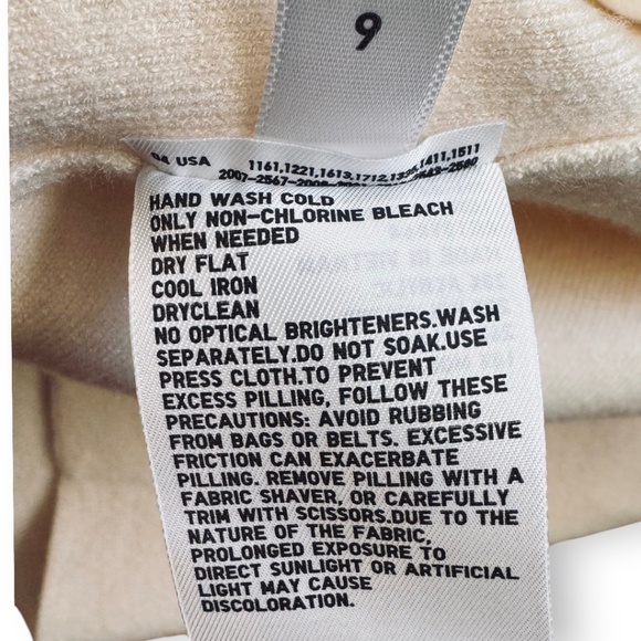 Uniqlo Cream Open-Front Long Knit Cardigan Size M - Picture 7 of 9